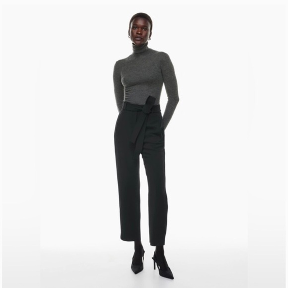 Aritzia Wilfred Tie Front Pants - Picture 1 of 3